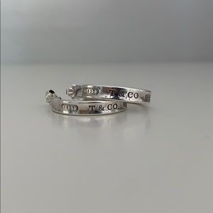 100% authentic Tiffany & Co silver earrings